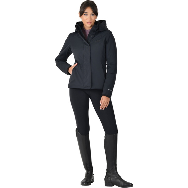 2025 Weatherbeeta Veste De Protection Pour Femmes Avec Col Montant 1028838 - Black